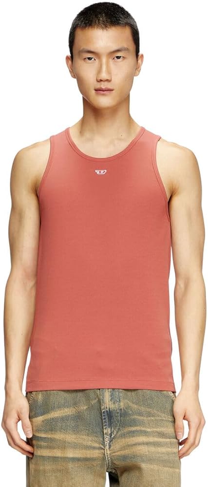 Diesel T-Lifty-D Tank TOP Red at Amazon Men's Clothing store